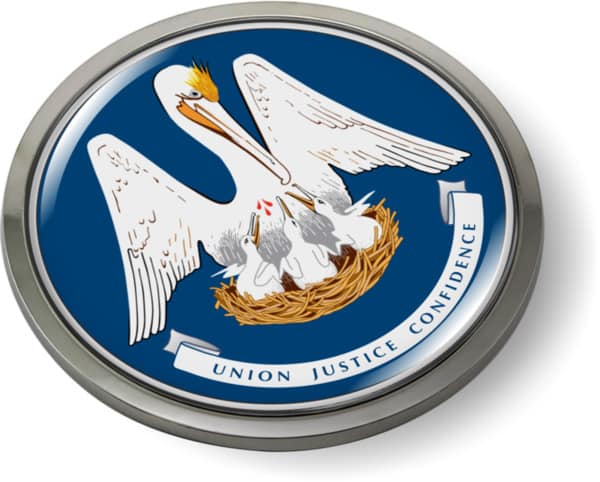 Louisiana - State Flag Emblem